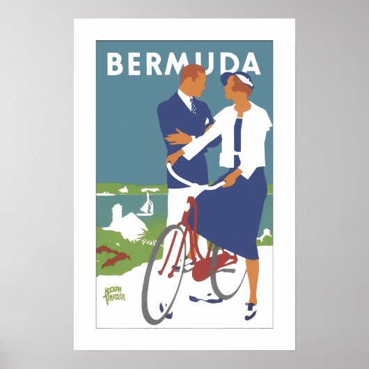  bermuda Travel Poster (Voorkant)