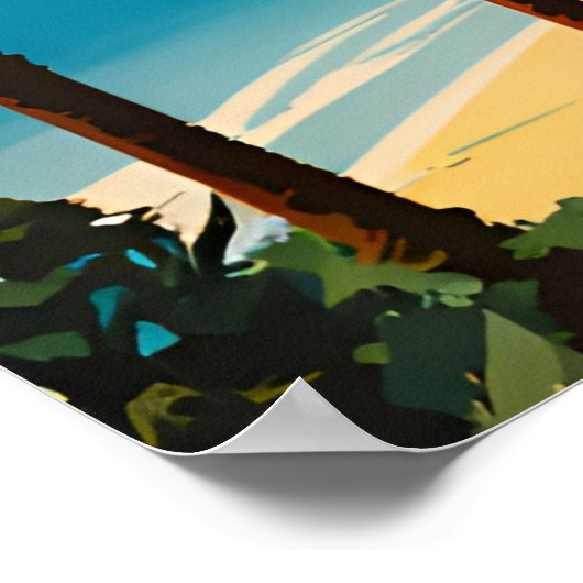 Bermuda Travel Poster (Hoek)