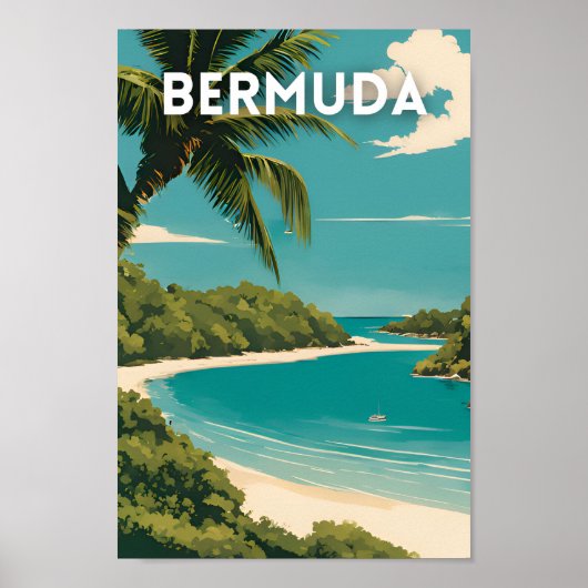 Bermuda Travel Poster (Voorkant)