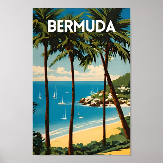 Bermuda Travel PS Poster (Voorkant)