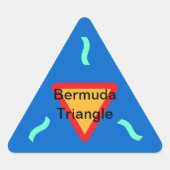 BERMUDA-TRIANGELE stickers (20) (Voorkant)