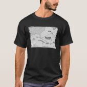 Bermuda Triangle Location Ocean Bermuda Triangle T-shirt (Voorkant)