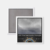 Bermuda Triangle Magneet (Voorkant / Achterkant)