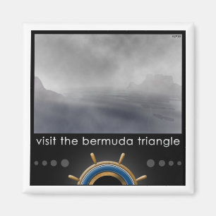Bermuda Triangle Magneet