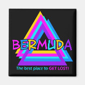 BERMUDA TRIANGLE magnet (Voorkant)