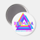 BERMUDA TRIANGLE magnet (Voorkant / Achterkant)