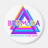 BERMUDA TRIANGLE magnet (Voorkant)