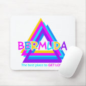BERMUDA TRIANGLE Mousepad Muismat (Met muis)