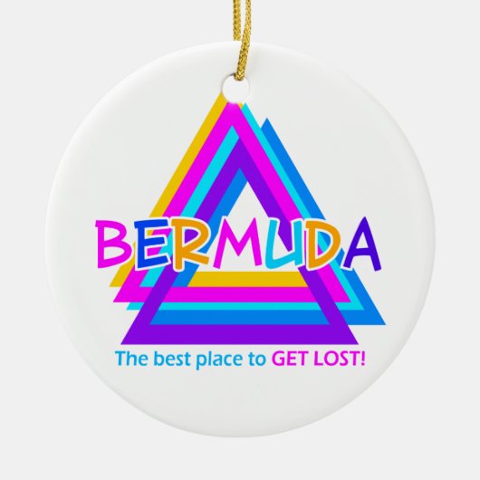 BERMUDA TRIANGLE ornament - pas aan (Voorkant)