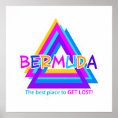 BERMUDA TRIANGLE POSTER (Voorkant)