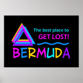 BERMUDA TRIANGLE POSTER (Voorkant)