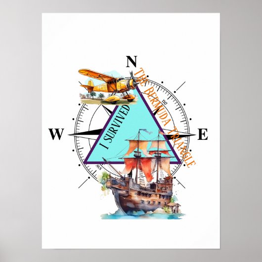 Bermuda Triangle Poster (Voorkant)