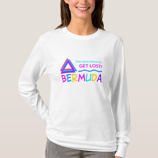 BERMUDA TRIANGLE shirt - kies stijl (Voorkant)