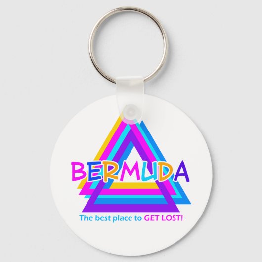 BERMUDA TRIANGLE SLEUTELHANGER (Voorkant)