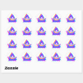 BERMUDA TRIANGLE STICKERS (Vel)