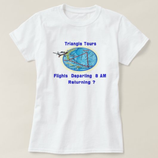 Bermuda Triangle T-shirt (Design voorkant)