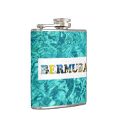 Bermuda Tropical Beach Blue Ocean Travel Photos Heupfles (Rechts)