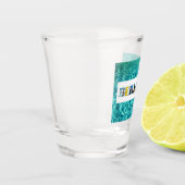 Bermuda Tropical Beach Blue Ocean Travel Photos Shot Glas (Links)