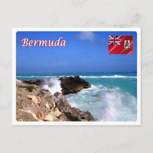 Bermuda - Tropisch Storm Jose - Briefkaart (Voorkant)