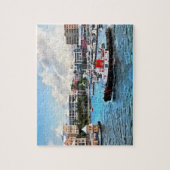 Bermuda - Tugboat Going in Hamilton Harbour Legpuzzel (Verticaal)