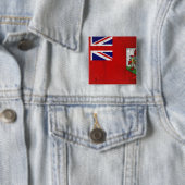 Bermuda Vierkante Button 5,1 Cm (In situ)
