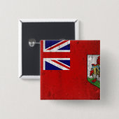 Bermuda Vierkante Button 5,1 Cm (Voorkant /achterkant)