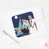 Bermuda Vierkante Sticker (Envelop)