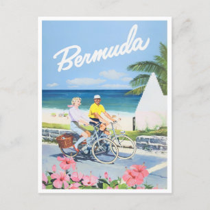 Bermuda vintage-briefkaart briefkaart