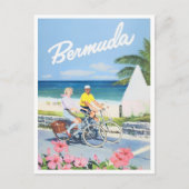 Bermuda vintage-briefkaart briefkaart (Voorkant)