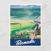 Bermuda vintage-briefkaart briefkaart (Voorkant)