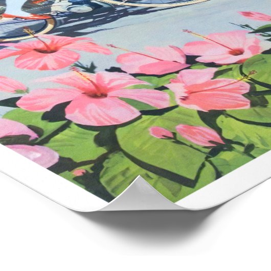 Bermuda vintage poster (Hoek)