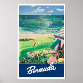 Bermuda vintage poster (Voorkant)