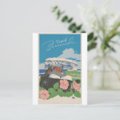 Bermuda Vintage Travel Briefkaart (Staand voorkant)