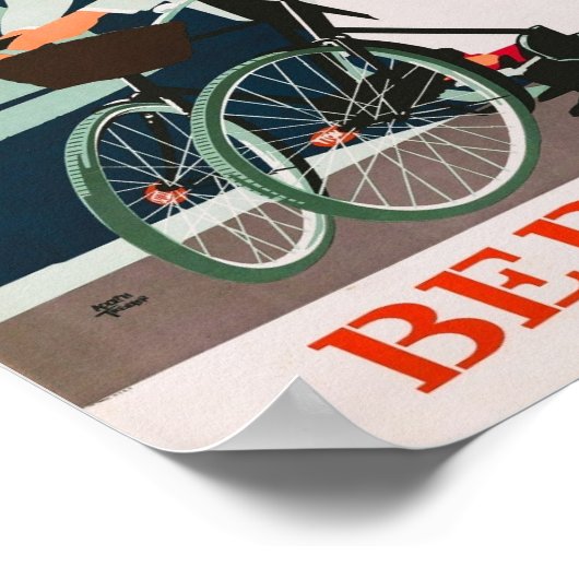 Bermuda Vintage Travel Poster (Hoek)