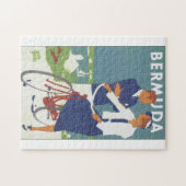 Bermuda Vintage Travel Poster Legpuzzel (Horizontaal)