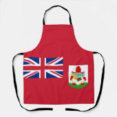 Bermuda vlag All-Over Print Schort (Voorkant)