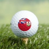 Bermuda vlag Golf Balls Golfballen (Insitu Shirt)
