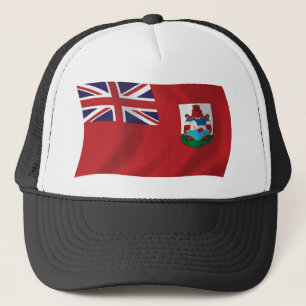 Bermuda Vlag Hoed Trucker Pet