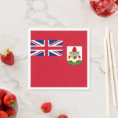 Bermuda vlag Papier servet (Insitu)