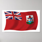 Bermuda Vlag Poster Print (Voorkant)