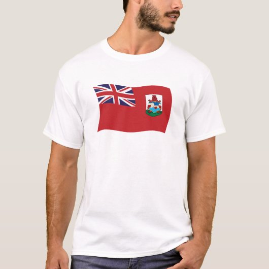 Bermuda Vlag Shirt (Voorkant)