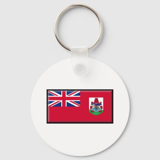 Bermuda Vlag Sleutelhanger (Voorkant)