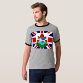 Bermuda - Vlag van hoge kwaliteit T-shirt (Voorkant volledig)