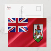 Bermuda - Vlaggolven - Briefkaart (Voorkant / Achterkant)