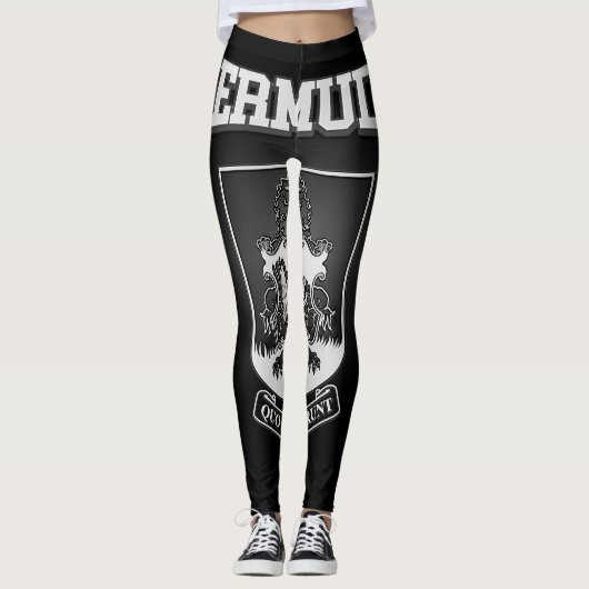 Bermuda-wapenschild Leggings (Voorkant)