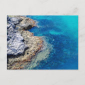Bermuda-wateren en rotsachtige kustlijn briefkaart (Voorkant)