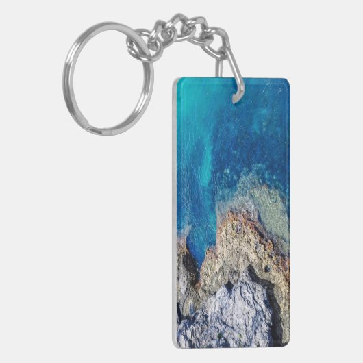 Bermuda Waters geïnspireerde Sleutelhanger (Voorkant Links)