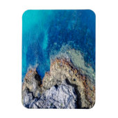 Bermuda Waters & Rocky Shoreline Magneet (Verticaal)
