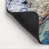 Bermuda Waters & Rocky Shoreline Mousepad Muismat (Hoek)