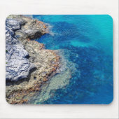 Bermuda Waters & Rocky Shoreline Mousepad Muismat (Voorkant)
